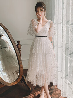 ชุดราตรี ชุดราตรีสวยหรู แบบ ทันสมัย Evening dress