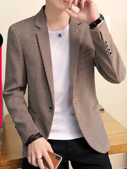 สูท Blazers ผู้ชาย เสื้อคลุมสไตล์สูท สำหรับผู้ชาย