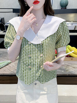 เสื้อเชิ้ตแขนยาววัยรุ่น ลายสวยๆ แบรนด์ YIL AN