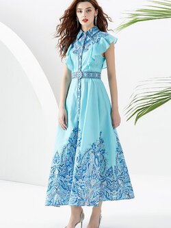 ชุดเดรสยาวสวยๆ ชุดเดรสยาวใส่สบาย ใส่ทำงาน