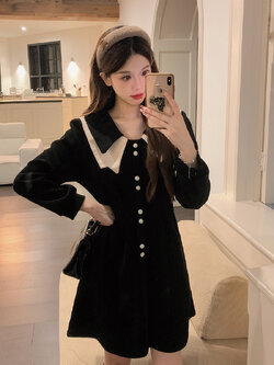 เดรสสาวอวบ มีไซส์ L-4XLอกเสื้อ 38-47 นิ้ว ใส่ได้ทั้งสาวหุ่นดีน่ารักจนถึงสาวอวบพลัสไซส์ จัดส่งฟรี! ทักแชทสั่งซื้อ