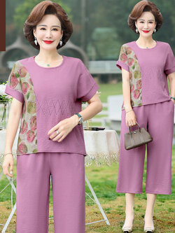 เสื้อผ้าคุณแม่วัย 60 เสื้อคนแก่ผู้หญิงวัย60