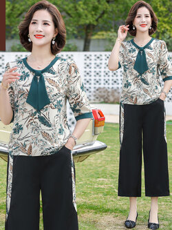 เสื้อผ้าคุณแม่วัย 60 เสื้อคนแก่ผู้หญิงวัย60