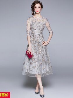 ชุดเดรสแฟชั่น ชุดเดรสยาว