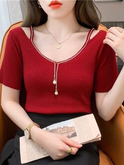 เสื้อยืดวัยรุ่นน่ารักๆ เสื้อวัยรุ่นแขนสั้น เสื้อผ้าวัยรุ่นเกาหลี แบรนด์ Wiyike