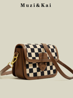 กระเป๋าสะพายข้างผู้หญิง กระเป๋าสะพายสไตล์เกาหลี By Muzi&Kai