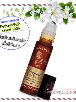 Bath & Body Works Aromatherapy / Essential Oil Roll-On 8 ml. (Inspire - Violet Sandalwood Eucalyptus)