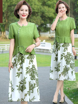 เสื้อผ้าคุณแม่วัย 60 เสื้อคนแก่ผู้หญิงวัย60