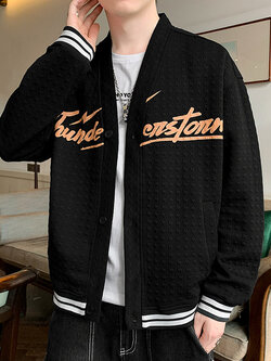 เสื้อแจ็คเก็ตเบสบอล เสื้อคลุม เสื้อแขนยาวสไตล์เกาหลี