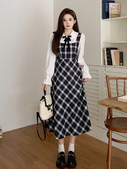 เดรสสาวอวบ มีไซส์ L-4XLอกเสื้อ 38-47 นิ้ว ใส่ได้ทั้งสาวหุ่นดีน่ารักจนถึงสาวอวบพลัสไซส์ จัดส่งฟรี! ทักแชทสั่งซื้อ