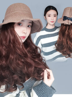 หมวกวิกผม หมวกวิกผมยาว หมวกผมปลอม หมวกวิก BY Jmaymodes