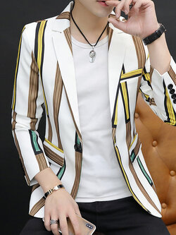 สูท Blazers ผู้ชาย เสื้อคลุมสไตล์สูท สำหรับผู้ชาย