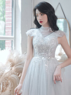 ชุดราตรี ชุดราตรีสวยหรู แบบ ทันสมัย Evening dress