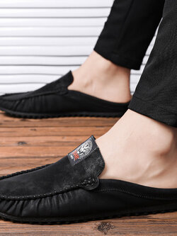 รองเท้าหนังผู้ชาย มีไซส์39-44 รองเท้าโลฟเฟอร์ชาย Slip-On Shoes