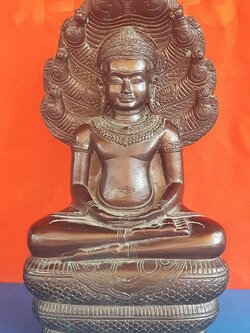 พระนาคปรกหลวงพ่อศิลา วัดทุ่งเสลี่ยม