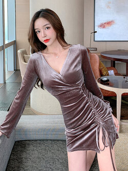 ชุดเดรสแฟชั่น เดรสเกาหลี SHACOS