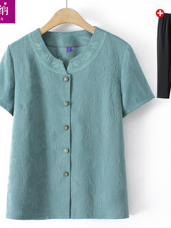 เสื้อคุณยาย เสื้อผู้วัยอายุ60-70ปี มีขนาด L-4XL(อกประมาณ35-45นิ้ว)