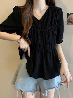 เสื้อสีดำสุภาพ เรียบหรู ดูดี เหมาะกับทุกโอกาส | เสื้อผู้หญิงสุภาพ