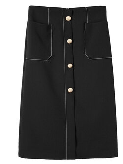 กระโปรงยาว กระโปรงยาวทรงเอ กระโปรงทำงาน