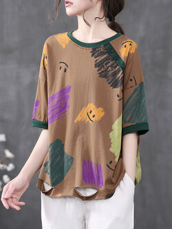 เสื้อยืดวินเทจ ฟรีไซส์อกเสื้อประมาณ 38-42