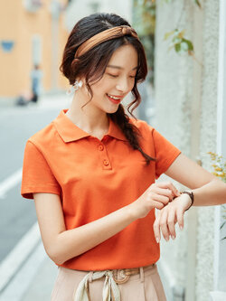 Alustine-เสื้อยืดผ้าฝ้าย