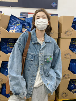 เสื้อโค้ท เสื้อโค้ทกันหนาว เสื้อโค้ทใส่เที่ยวต่างประเทศ ยี่ห้อ: Qianziqian