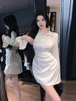 ชุดเดรสเกาหลี ร้านชุดเดรสเกาหลี ชุดเดรสเกาหลีน่ารักๆ ชุดเดรสสั้น