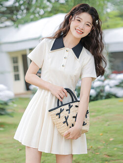 แบบชุดเดรสสวยๆ ชุดเดรสน่ารักๆสไตล์เกาหลี