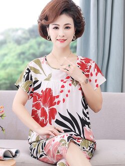 ชุดนอนคุณแม่ ชุดนอนบิ๊กไซส์ ชุดนอนคุณแม่ ชุดนอนคุณย่า ชุดนอนคุณยาย