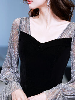 ชุดราตรี ชุดราตรีสวยหรู แบบ ทันสมัย Evening dress