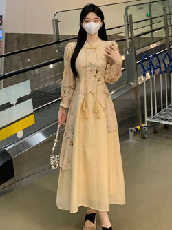 เดรสสาวอวบ มีไซส์ L-4XLอกเสื้อ 38-47 นิ้ว ใส่ได้ทั้งสาวหุ่นดีน่ารักจนถึงสาวอวบพลัสไซส์ จัดส่งฟรี! ทักแชทสั่งซื้อ