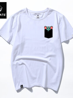 เสื้อยืดผู้ชายอ้วน S-6XL น้ำหนักผู้สวม 50-135 กิโลกรัม