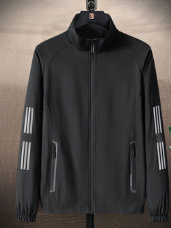 เสื้อคลุมแจ็คเก็ต เสื้อกันหนาวคนอ้วน M-8XL