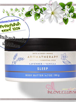 Bath & Body Works Aromatherapy / Body Butter 190 g. (Sleep - Lavender Vanilla)