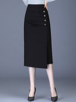 กระโปรงยาว กระโปรงยาวทรงเอ กระโปรงทำงาน