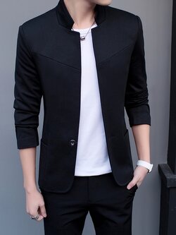 สูท Blazers ผู้ชาย เสื้อคลุมสไตล์สูท สำหรับผู้ชาย