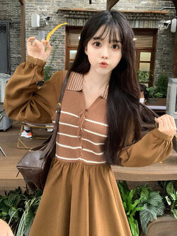 เดรสสาวอวบ มีไซส์ L-4XLอกเสื้อ 38-47 นิ้ว ใส่ได้ทั้งสาวหุ่นดีน่ารักจนถึงสาวอวบพลัสไซส์ จัดส่งฟรี! ทักแชทสั่งซื้อ