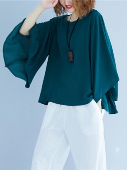 เสื้อOVERSIZE ใส่ตั้งแต่สาวผอม-สาวอวบ น้ำหนักตัว50-100กิโลกรัม