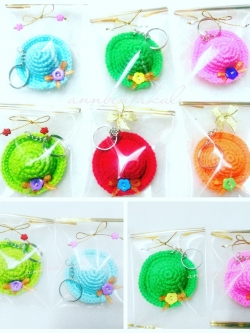 พวงกุญแจหมวกจิ๋ว