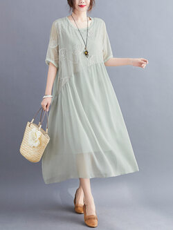 เสื้อผ้าฝ้ายสไตล์วินเทจ ใส่ตั้งแต่สาวผอม-สาวอวบ น้ำหนักตัว50-90 กิโลกรัม By Meimei plus size