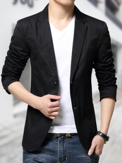 สูท Blazers ผู้ชาย เสื้อคลุมสไตล์สูท สำหรับผู้ชาย