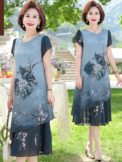 เสื้อผ้าคุณแม่วัย 60 เสื้อคนแก่ผู้หญิงวัย60