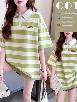 เสื้อยืดคนอ้วนแบบโอเวอร์ไซส์แบบ ulzzang fashion สนใจทักแชท