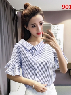 เสื้อเชิ้ตแขน5ส่วน เสื้อเชิ้ตผู้หญิง