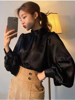 เสื้อสีดำสุภาพ เรียบหรู ดูดี เหมาะกับทุกโอกาส | เสื้อผู้หญิงสุภาพ