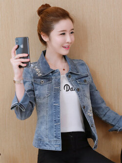 แจ็กเก็ตวัยรุ่น เสื้อคลุมแจ็คเก็ตผู้หญิง เสื้อแจ็คเก็ตกันหนาว