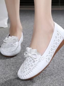 รองเท้าแฟชั่น รองเท้าคัทชูหัวมน