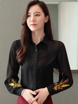 เสื้อสีดำสุภาพ เรียบหรู ดูดี เหมาะกับทุกโอกาส | เสื้อผู้หญิงสุภาพ