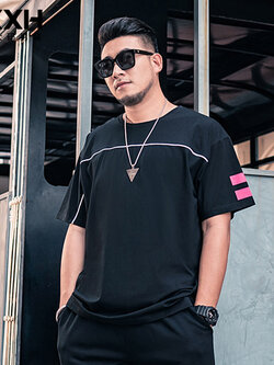 เสื้อยืดผู้ชายอ้วน S-5XL(อกเสื้อ39-51นิ้ว)