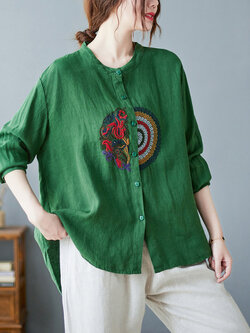 เสื้อลินิน แบบเสื้อสวยๆ เสื้อผ้าฝ้ายลินิน เสื้อเชิ้ตผ้าลินิน BY LININ